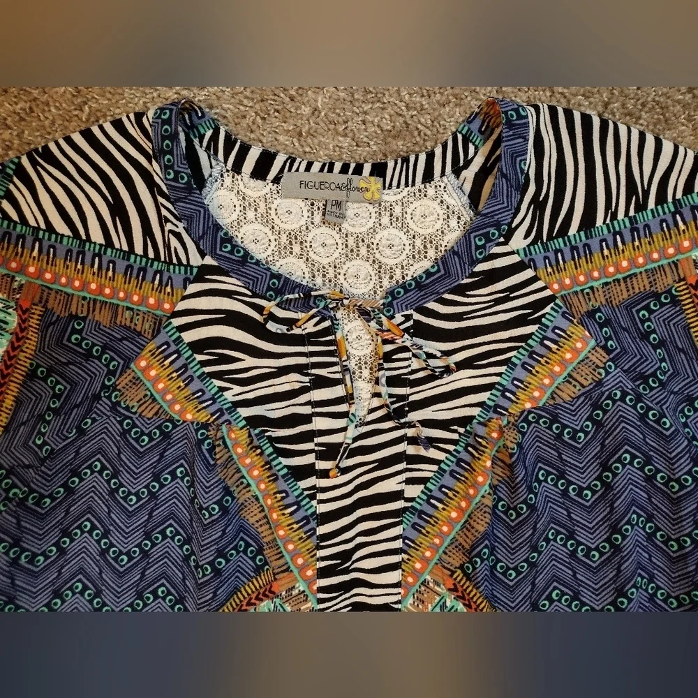 Figueroa & Flower Drawstring Blouse - Picture 5 of 12